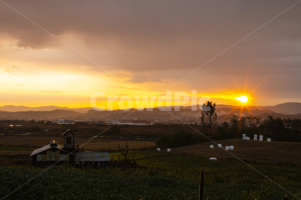 안성,목장,노을,야경,배경,시골,마을,풍경,landscape,country,rural,town