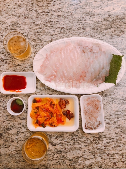 회,맥주,초장,간장,멍게,해산물,테이블,rawfish,beer,seafood,table