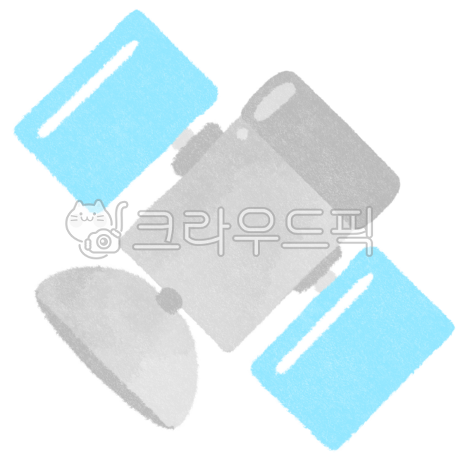 인공위성,우주,우주일러스트,인공위성일러스트,우주비행