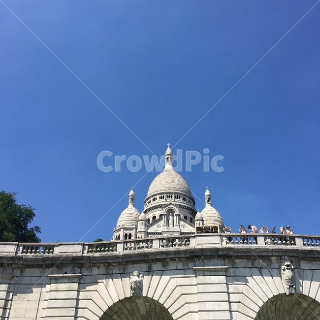 building,건물,architecture,건축물,둥근천장,dome,파리,프랑스,대성당,루이스미셸광장,몽마르뜨