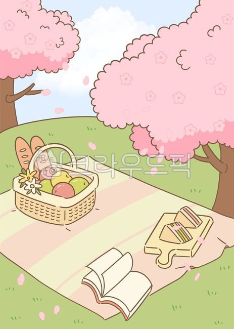 피크닉,소풍,봄소풍,봄피크닉,벚꽃,피크닉바구니