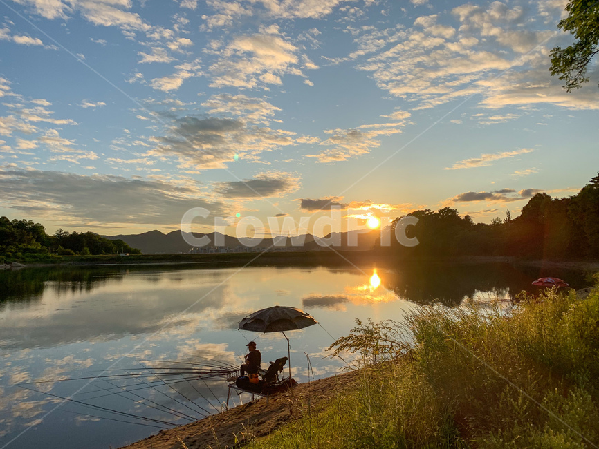 nature,자연,outdoors,옥외,빛,flare,플레어,water,human,낚시,fishing,노을,자연,풍경,nature,landscape