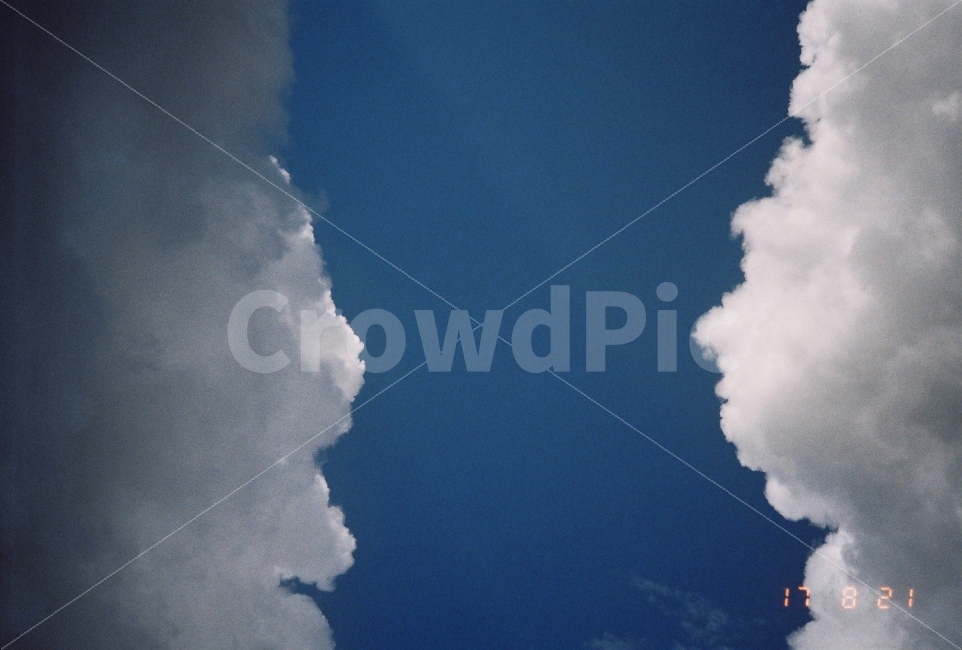 하늘,여름,구름,필름,감성,자연,풍경,nature,landscape,outdoors,옥외,weather,날씨,cloud,cumulus,적운,sky