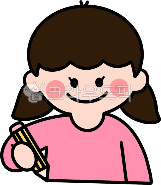 유치원,학교,어린이,캐릭터,라인드로잉,여자,연필,낙서,아기자기,귀여운,간단,단순,심플,스티커,볼터치,표정,꼬마,삽화,미소,어린이캐릭터,유치원어린이캐릭터,꾸미기,다꾸,라인