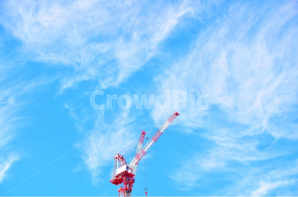일본,japan,여행,하늘,구름,풍경,sky,삿포로,sapporo,훗카이도,니콘,nikon,휴가,여름,공사,크레인,산업,industry,industrial,건설업,건축업,construction industry