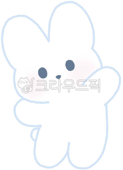 귀여운,토끼,흰색,애니메이션,캐릭터,동물,동물일러스트,애니멀,펫,pet,반려동물,애완동물,animal,동물캐릭터,임티,이모티콘,안녕,버니,레빗,아기토끼,bunny,rabbit,토깽이,토끼캐릭터,토끼그림
