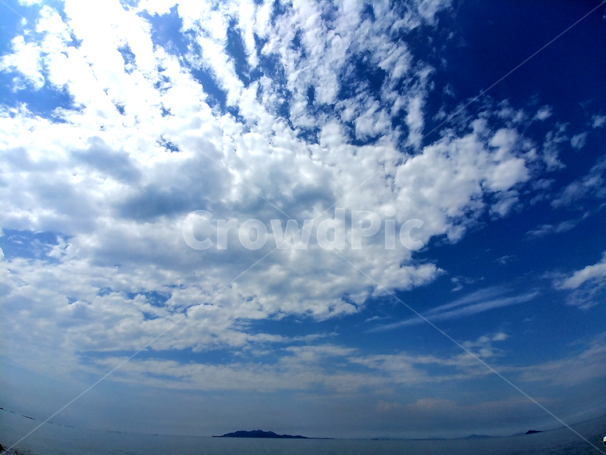 sky,azuresky,자연,nature,하늘,푸른하늘,뭉게구름,구름,맑은날
