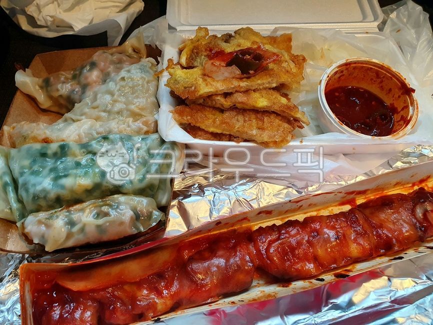 닭꼬치,포장음식,음식,만두,육전,food