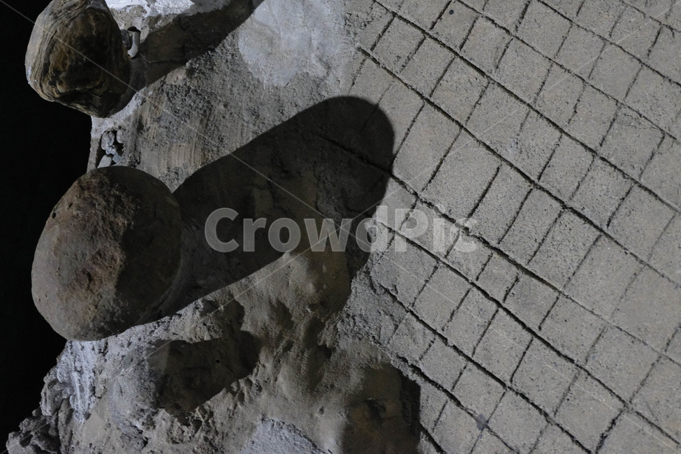 그림자,돌맹이,돌,길바닥,시멘트바닥,콘크리트,무늬,격자무늬