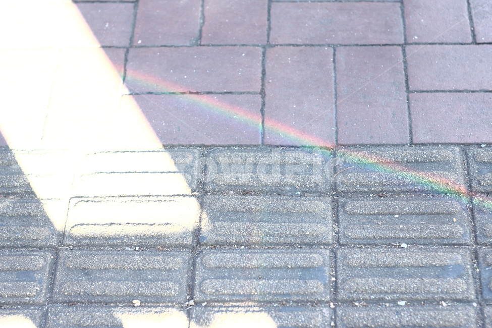 무지개,도로,보도,빛,rainbow,prism,street