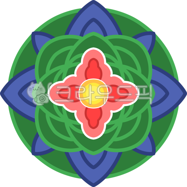 Dancheong,Dancheong illustration,roof tiles,tile-roofed house,traditional patterns