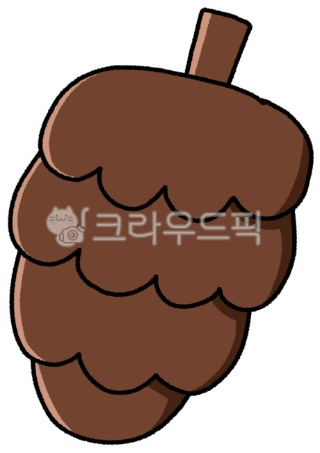 pine,fruit,brown,cute,illustration,pine cone