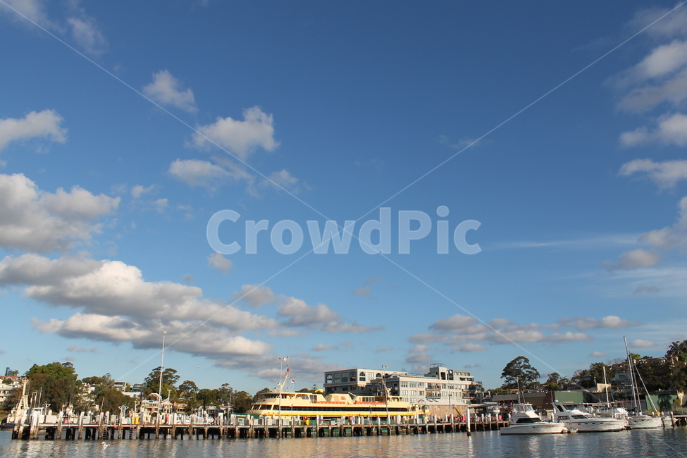 바다,sea,sky,bluesky,하늘,푸른하늘,파란하늘,구름,cloud,clouds,sydney,시드니,water,물,waterfront,워터프론트,dock,독,port,pier,보트,boat,boats