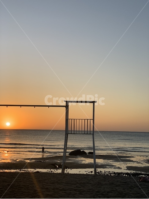 제주도,제주,풍경,이호테우해변,노을,물,water