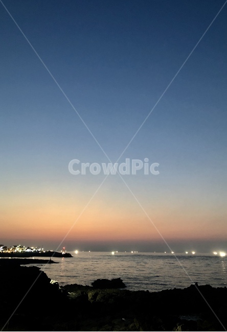 노을,바다,제주도,풍경,경치,붉은노을,해질녘,노을불빛
