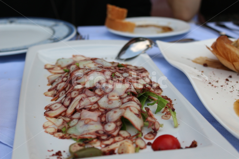 크로아티아,크로아시아,croatia,두브로브니크,두브로브닉,dubrovnik,해산물,음식,시푸드,문어샐러드,문어,문어카르파치오,맛집,restaurant,seafood,squid,octopus