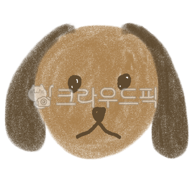 색연필그림,색연필동물,강아지,동물얼굴,핸드드로잉,스티커,동물스티커,동물,색칠,크레파스질감,dog,puppy,crayon,drawing