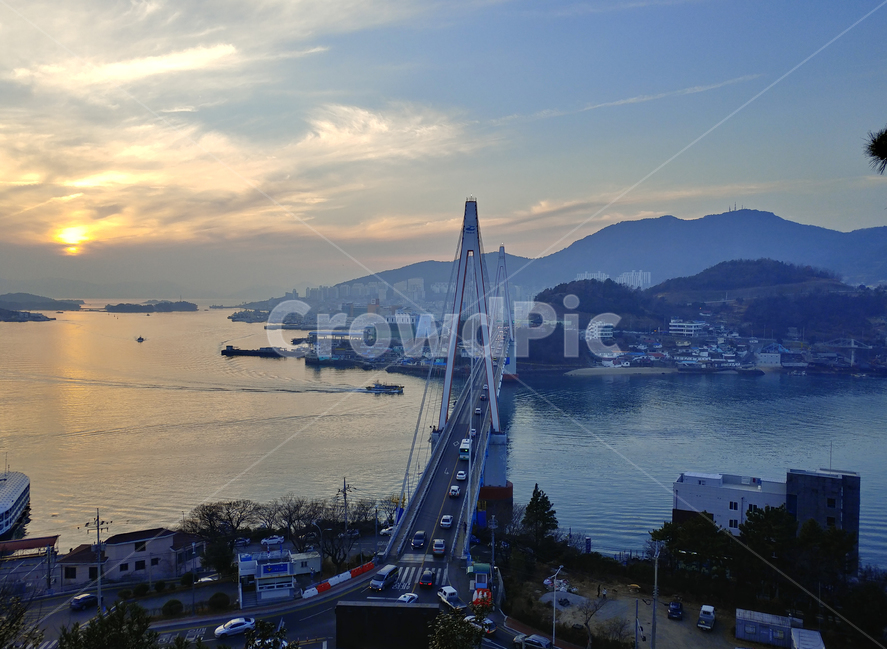 여수,돌산대교,대교,일몰,다리,풍경,도시,시골,마을,풍경,landscape,country,rural,town,건축물,건물외관,exterior,building,structure,architecture,construction