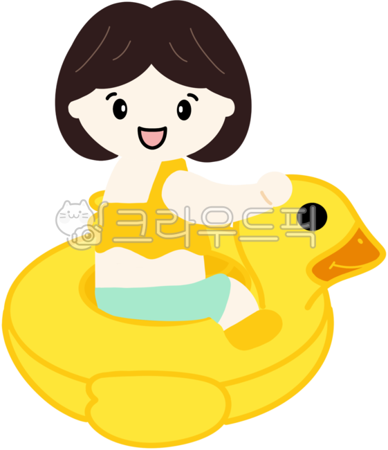 swimming,water play,duck tube,duck,Tube illustration