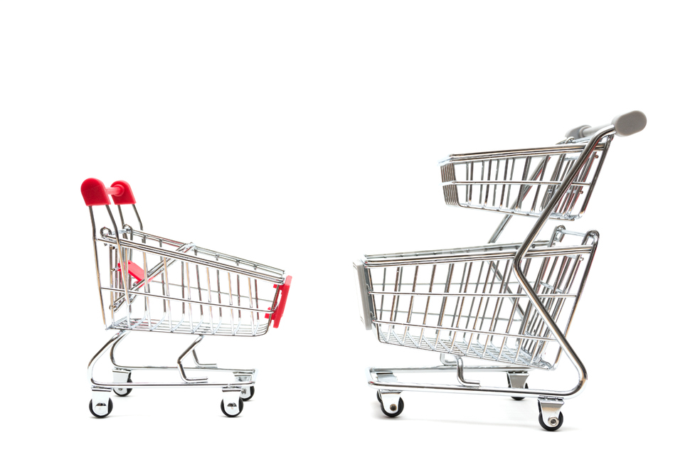 Nukki,mini,mart,concept,white background,cart,market,supermarket,shopping cart,miniature,toy,shopping