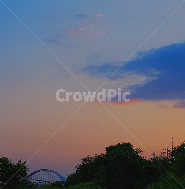 하늘,구름,노을,sky,sunset