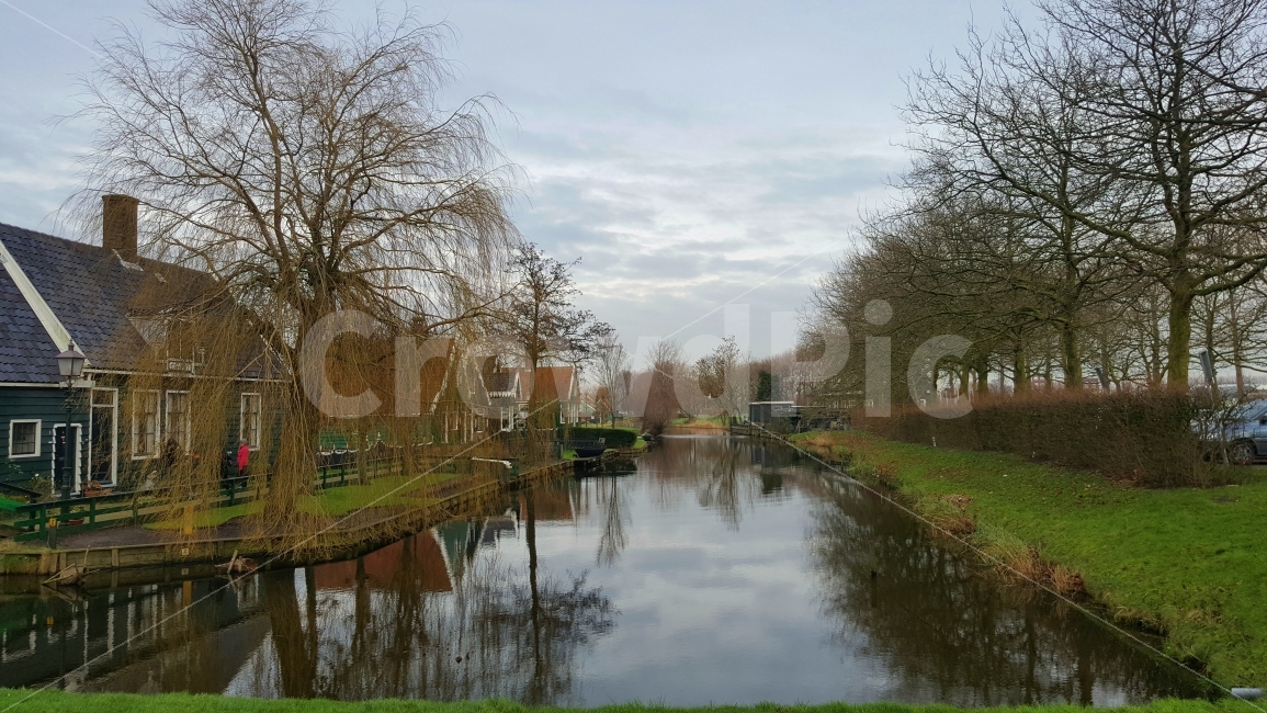 네덜란드,암스테르담,잔세스칸,풍차마을,집,겨울,잔디,추억,유럽,여행,netherlands,zaanseschans,amsterdam,yolo,travel,europe,도시,풍경,city,landscape,해외,외국,세계,foreign,oversea,world,ditch,도랑,architecture,건축물,castle,성,building,건물