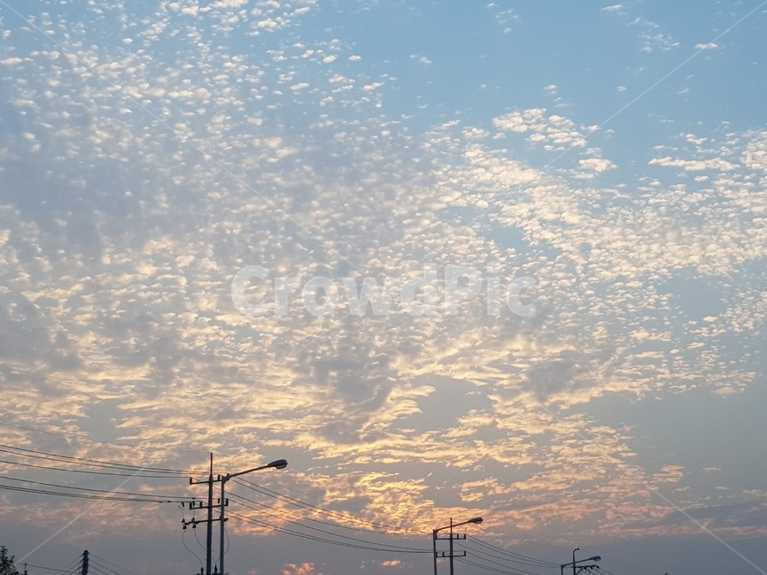 하늘,노을,구름,풍경,빛,해