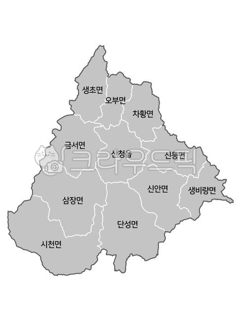 산청군행정지도,산청군행정구역,산청군,산청,산청군지도
