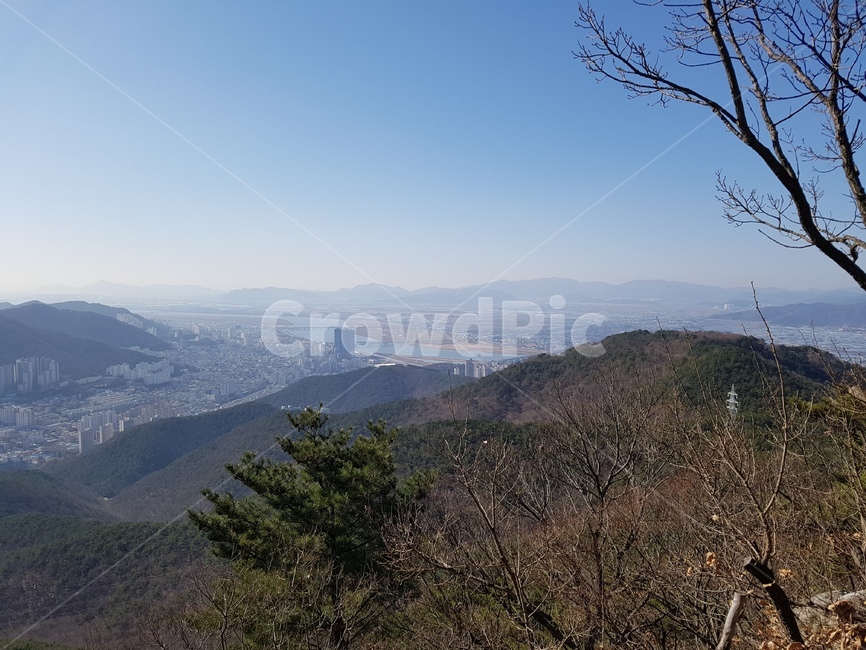 산,자연,nature,outdoors,지평선,부산,금정산,busan,mountain,landscape,horizon,trees,나무