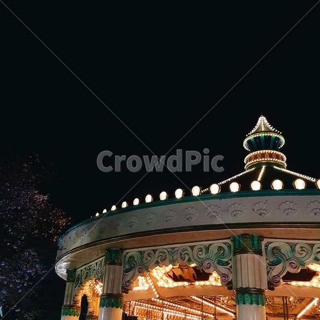 놀이공원,놀이동산,유원지,놀이기구,회전목마,야간,amusementpark,놀이공원,놀이동산,놀이터,amusement park,playground