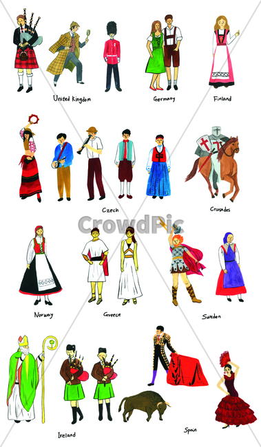 handdrawing,watercolor,손그림,그림,물감,물감그림,사람,person,people,culture,문화,전통,tradition,custom,europe,유럽,영국,체코,czech,독일,스페인,spain,아이슬란드,iceland,crusades,십자군,germany,프랑스,france,unitedkingdom