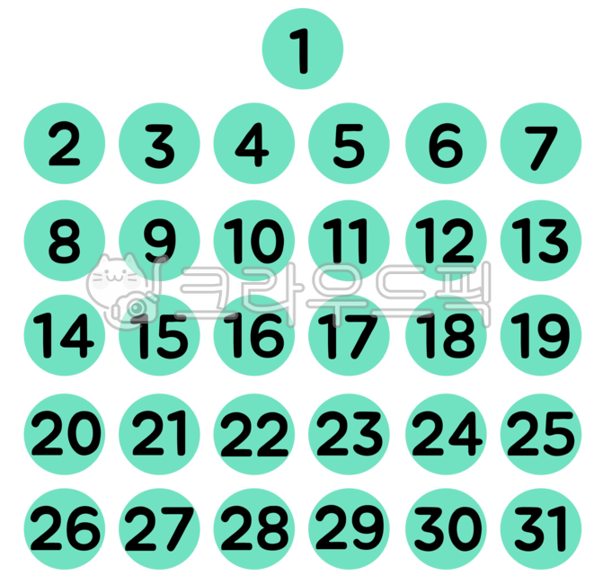 숫자,달력,number,유치원,어린이집,숫자png,숫자스티커,날짜판,날짜판숫자도안,날짜숫자도안,굿노트,png