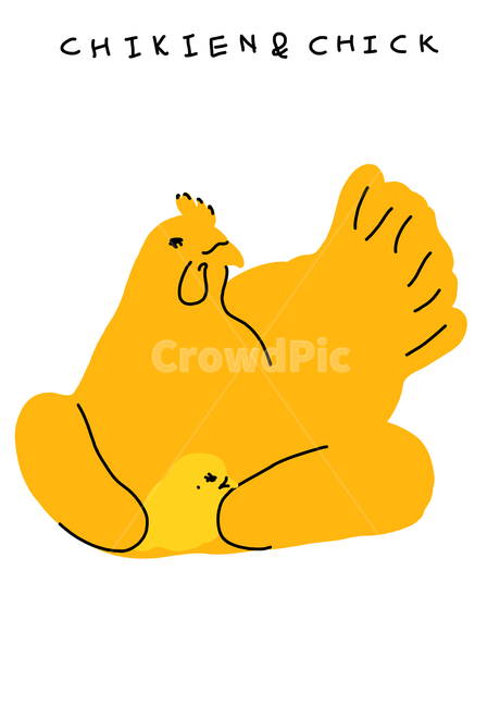 닭,chick,엘로우,드로잉,art,illust,가족그림,hen,chiken,그림,family,일러스트,animal,동물,그래픽,일러스트레이션,graphic,illustration