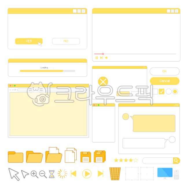 background,social media,web,digital,interface,browser,web browser,background,search,internet,vector,design,graphic,internet window,chat,rating,video playback,music playback,mouse,folder,file,recycle bin,document,floppy disk,frame,computer,rectangle,media,