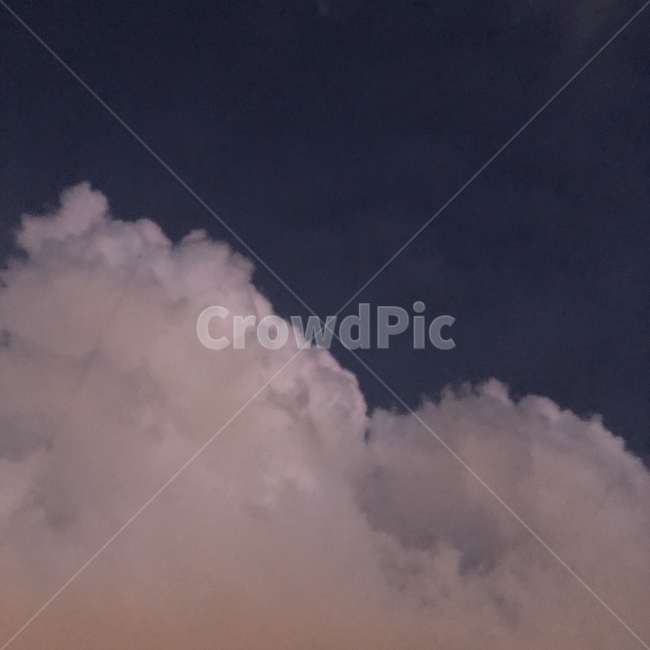 구름,뭉게구름,감성,밤,몽환,자연,풍경,nature,landscape,weather,날씨,outdoors,옥외,cumulus,적운,cloud,sky,하늘