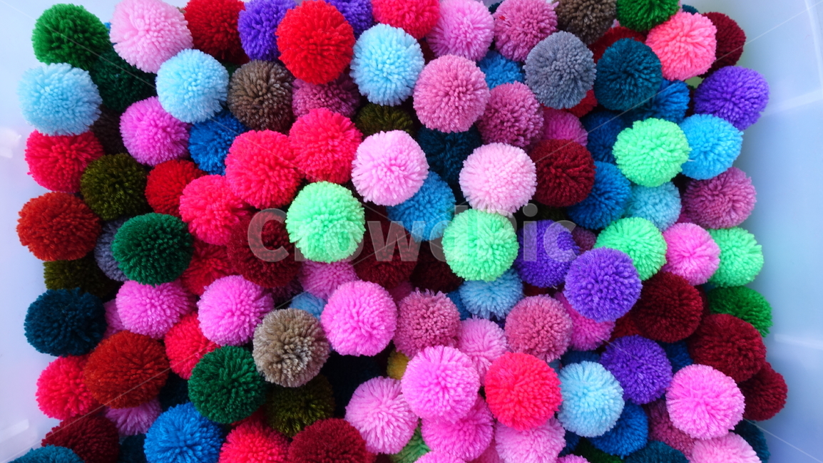 폼폼,솜,방울,pompom,악세서리