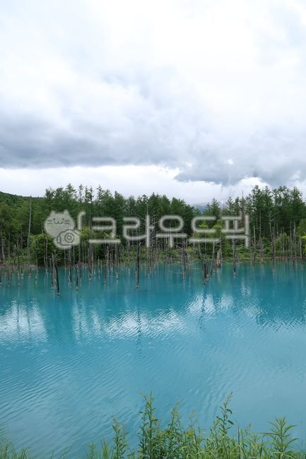 Aoiike,Cheongui Lake,Japanese Blue Lake,Japanese Aoiike,lake