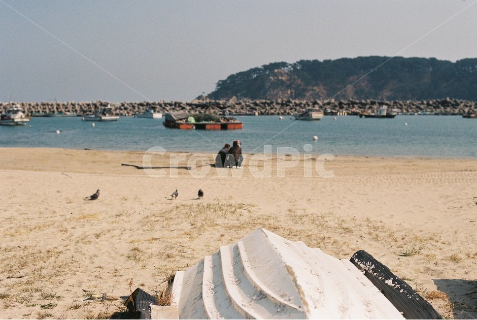 바다,해변,백사장,파도,배,어선,해변,바다,beach,sea
