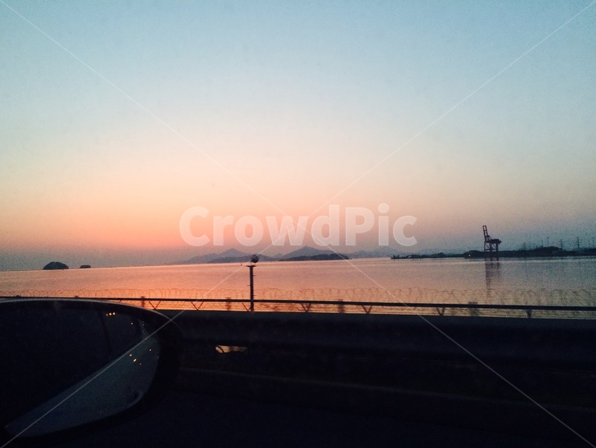 드라이브,노을,부산,차,하늘,감성사진,데이트,가을,가을하늘,저녁,drive,busan,sky,car