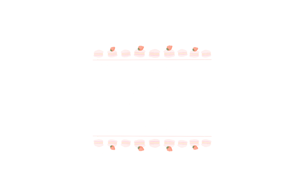 제목,title,손그림,액자,마카롱,딸기,누끼,remove background