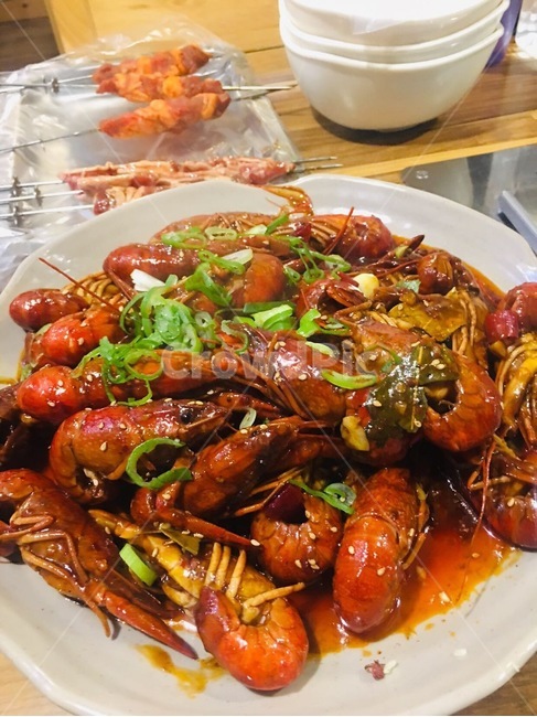 가재,음식,맛있는,입맛,꿀맛,마라샹궈
