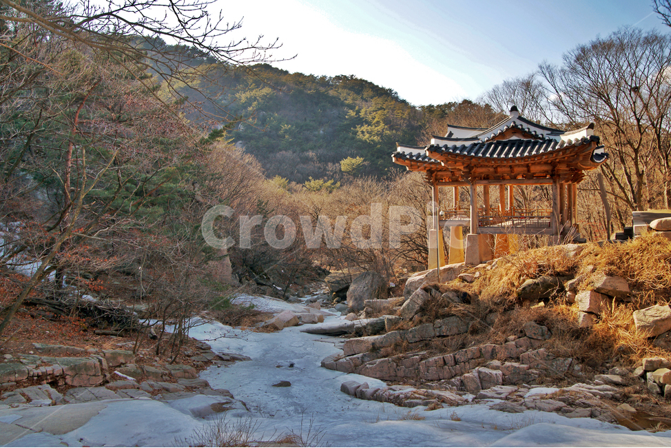 산영루,북한산,정자,누각,조선시대,전각,경기도,고양시,쉼터,한국자연풍경,한국자연경관,korea nature landscape