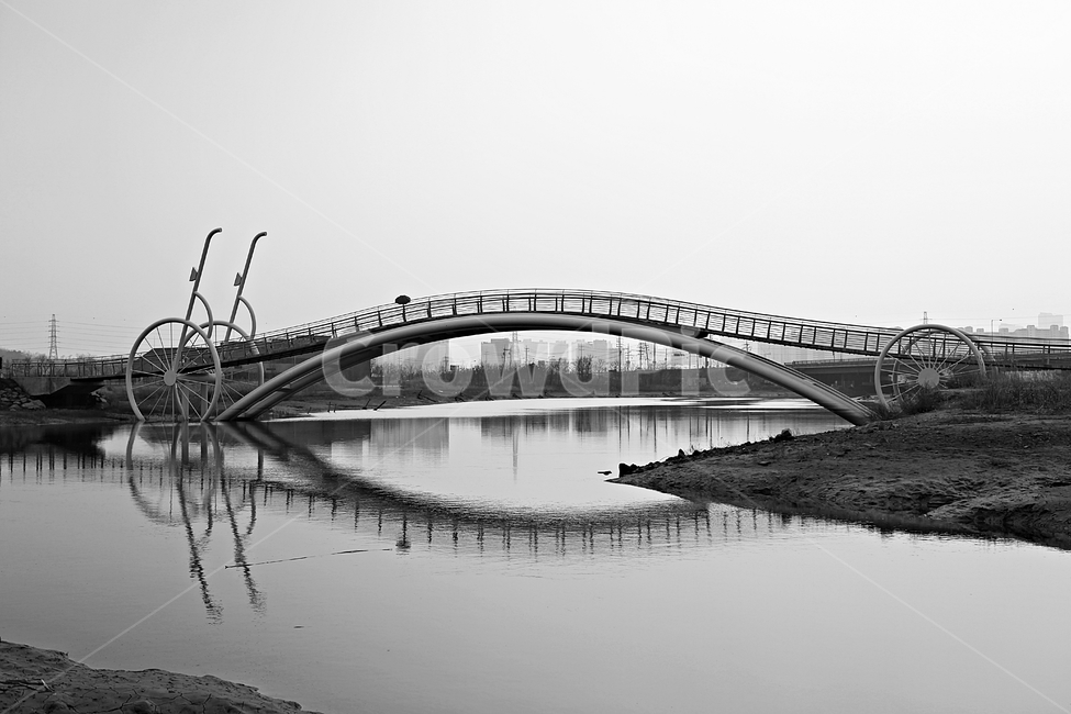 미생의다리,다리,생태공원,자연,풍경,배경,흑백,모노톤,monochrome,black and white,건축물,건물외관,exterior,building,structure,architecture,construction