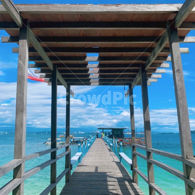 바다,코타키나발루,하늘,다리,water,ocean,sea,sky