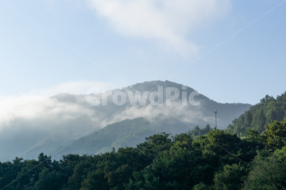 자연,해무,구름,조화,평화로움,자연,풍경,nature,landscape,outdoors,옥외,mountain range,산맥,mountain,산