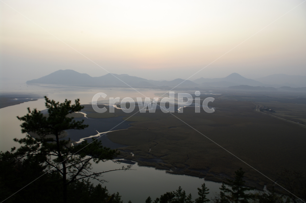 순천만,일몰,석양,노을,풍경,갈대밭,하늘,산,자연,풍경,nature,landscape,경치,outdoors,옥외,scenery,promontory,곶