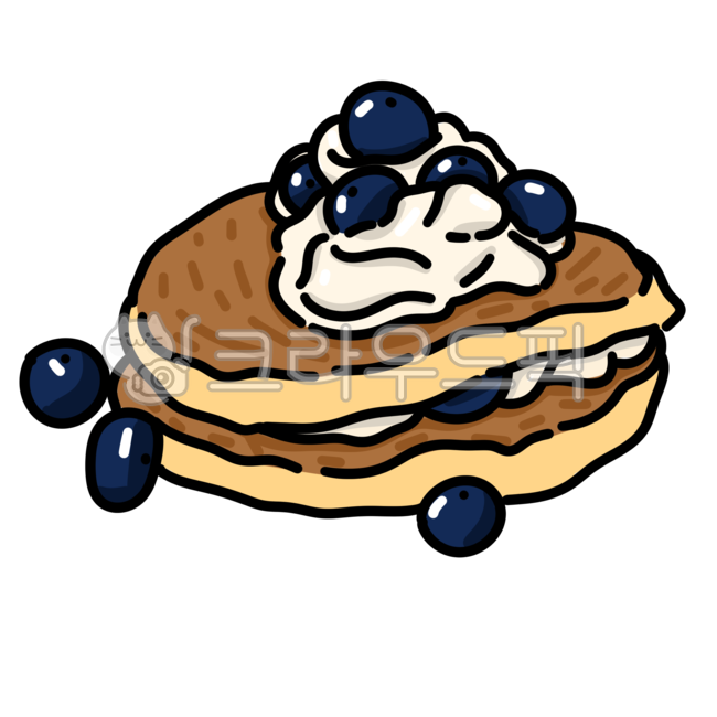 음식,음식그림,푸드,음식일러스트,일러스트,식사,라인드로잉,맛있는,디저트,토스트,berry,blueberry,블루베리,food,fruit,과일,bread,팬케이크