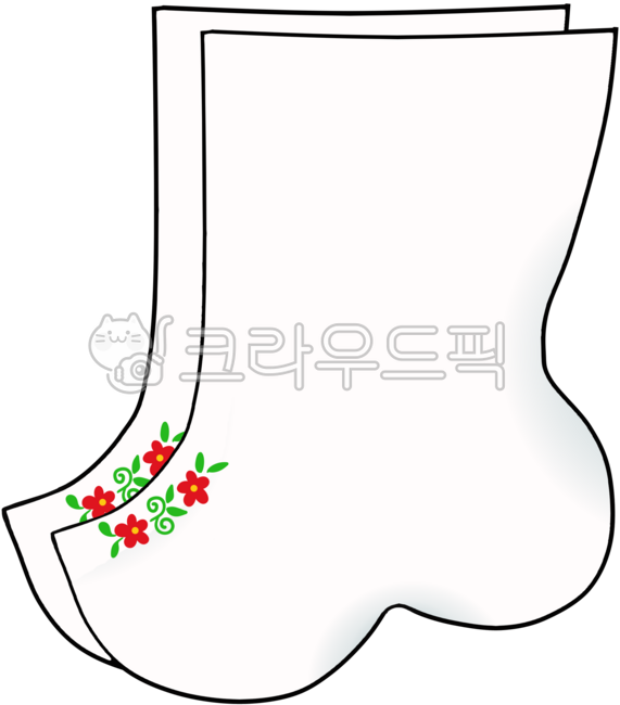 한국적이미지,여자버선,버선,버선일러스트,전통이미지,한국소품,전통소품,설,추석,korea,tradition
