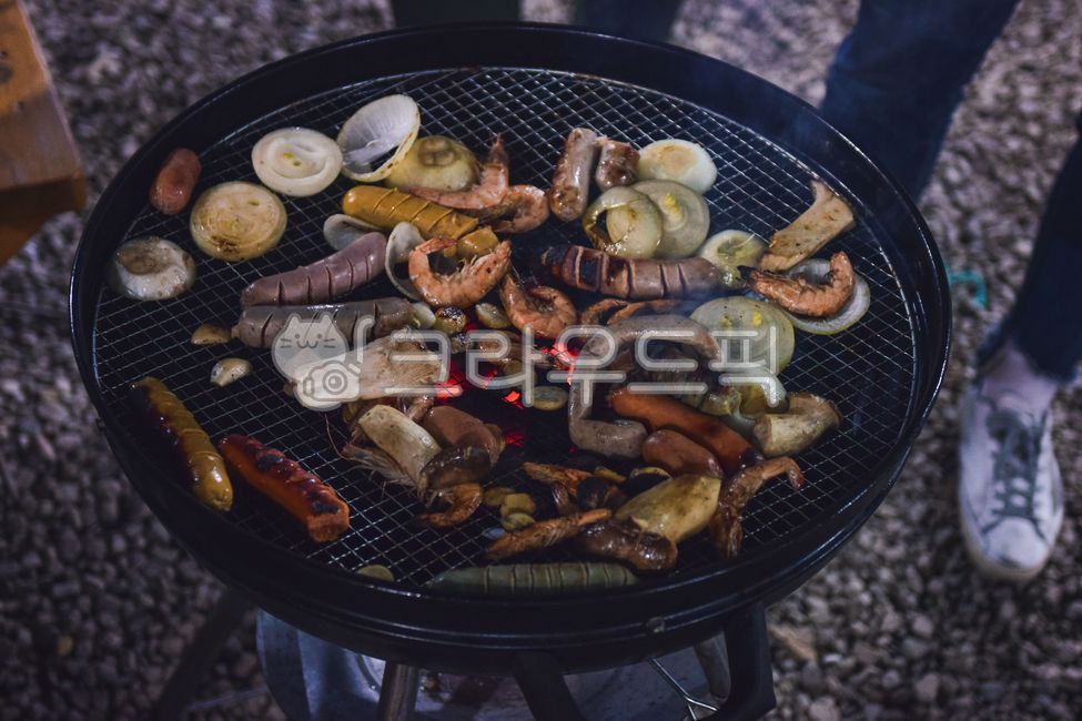 바베큐,바비큐,새우구이,삼겹살,목살