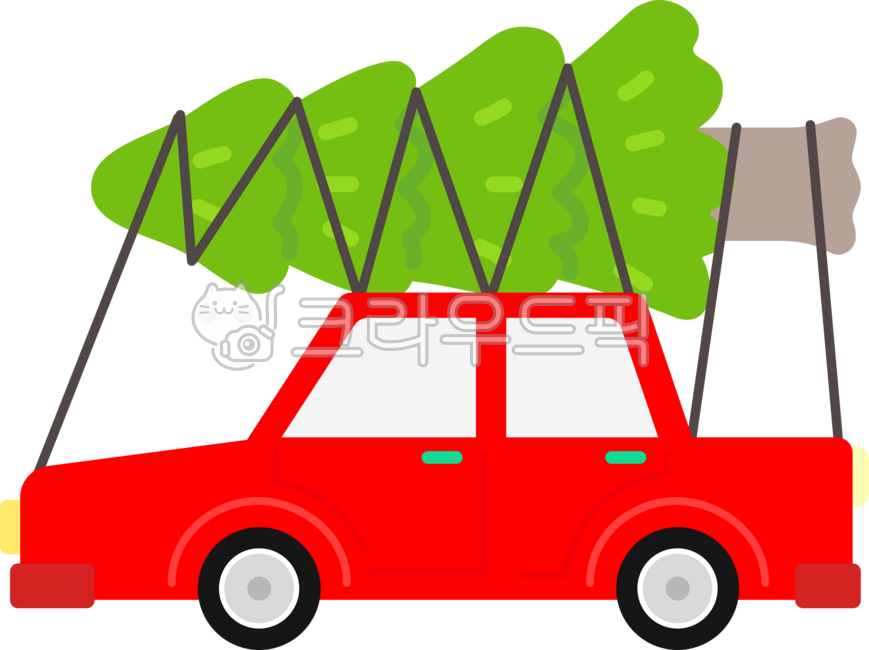 Car,Christmas tree,tree,Christmas,tree,classic car,Christmas,December,December 25,winter,holiday,holiday,christmas,tree,red car,illustration,event,promotion,shopping mall,design source,graphic source,shopping,year-end,delivery,deli